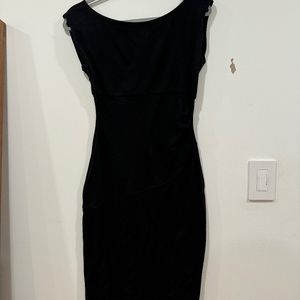 DVF BLACK DRESS